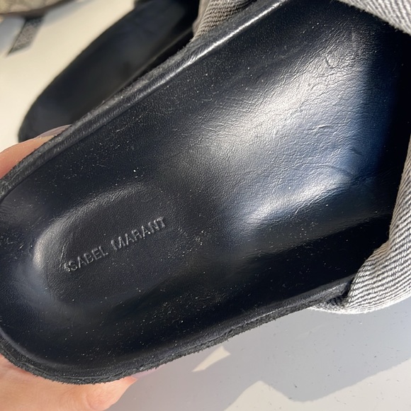 Isabel Marant padded criss-cross slides - Picture 5 of 6